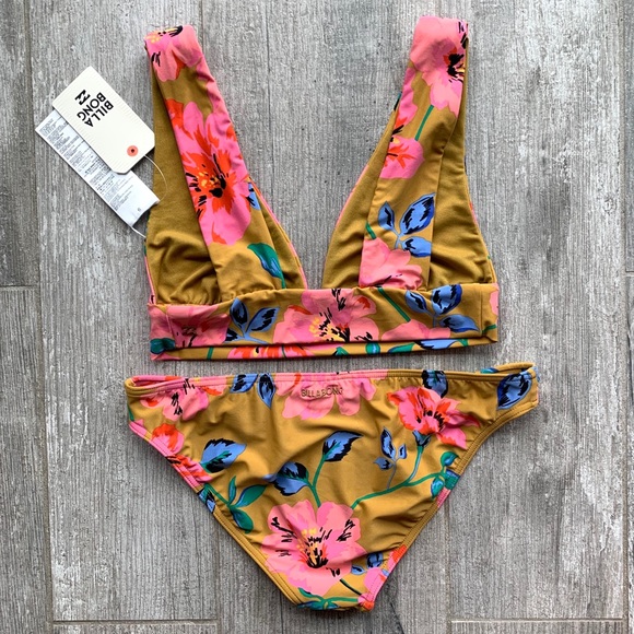 🔥🔥BILLABONG - BEACH BAZAAR PLUNGE LOWRIDER SET🔥 - Picture 7 of 7